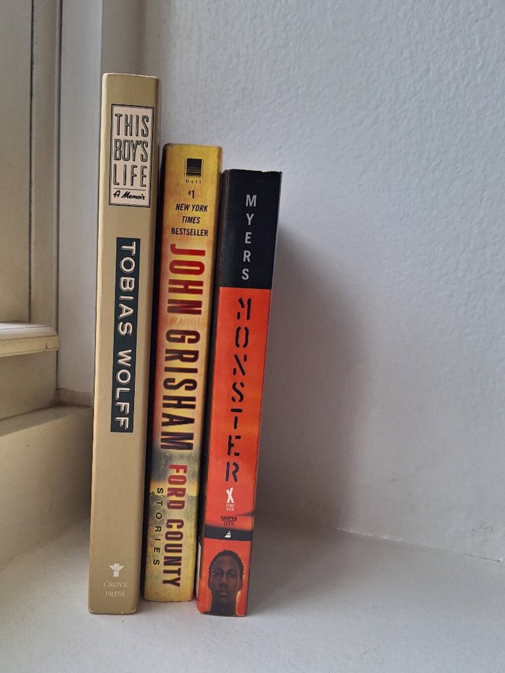 SET OF 3 BOOKS - FORD COUNTY stories - MONSTER - THIS BOY'S LIFE a memoir